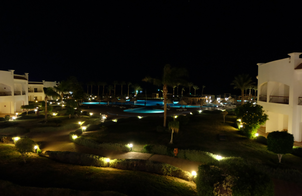 Hotel Landscape Lighting
