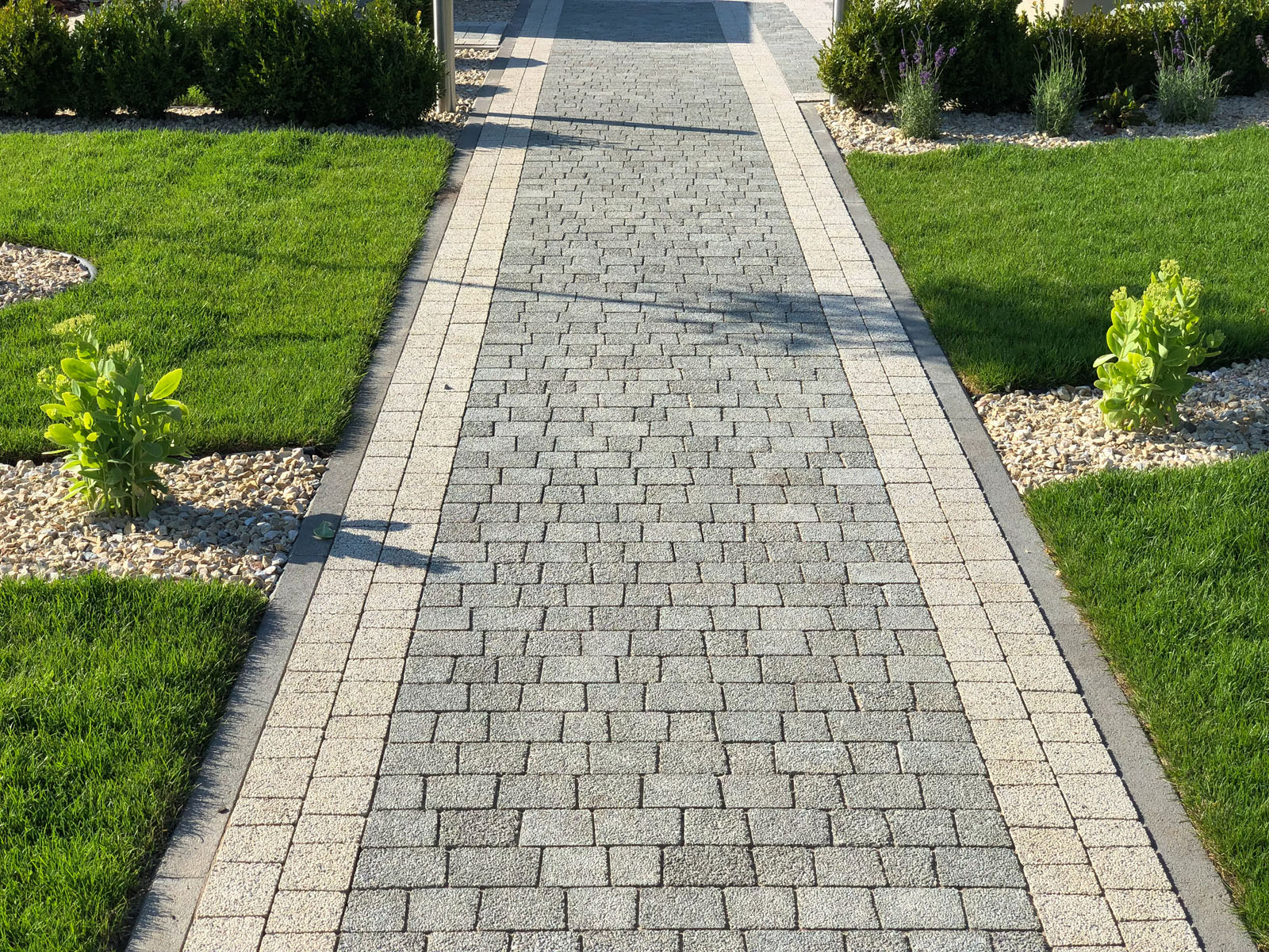 New Leaf Services Real Estate pathway hardscaping