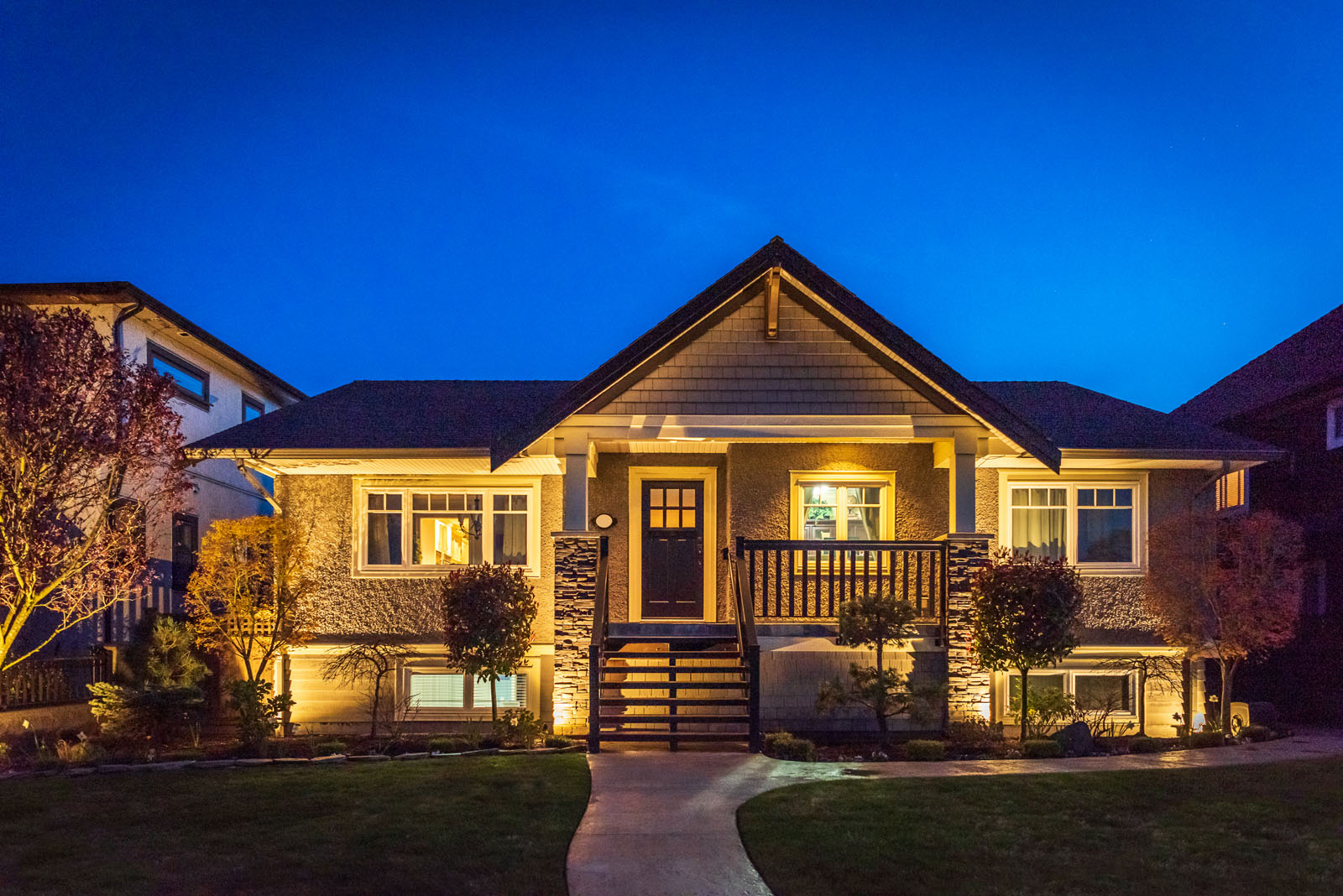 New Leaf Services Real Estate Landscape Lighting